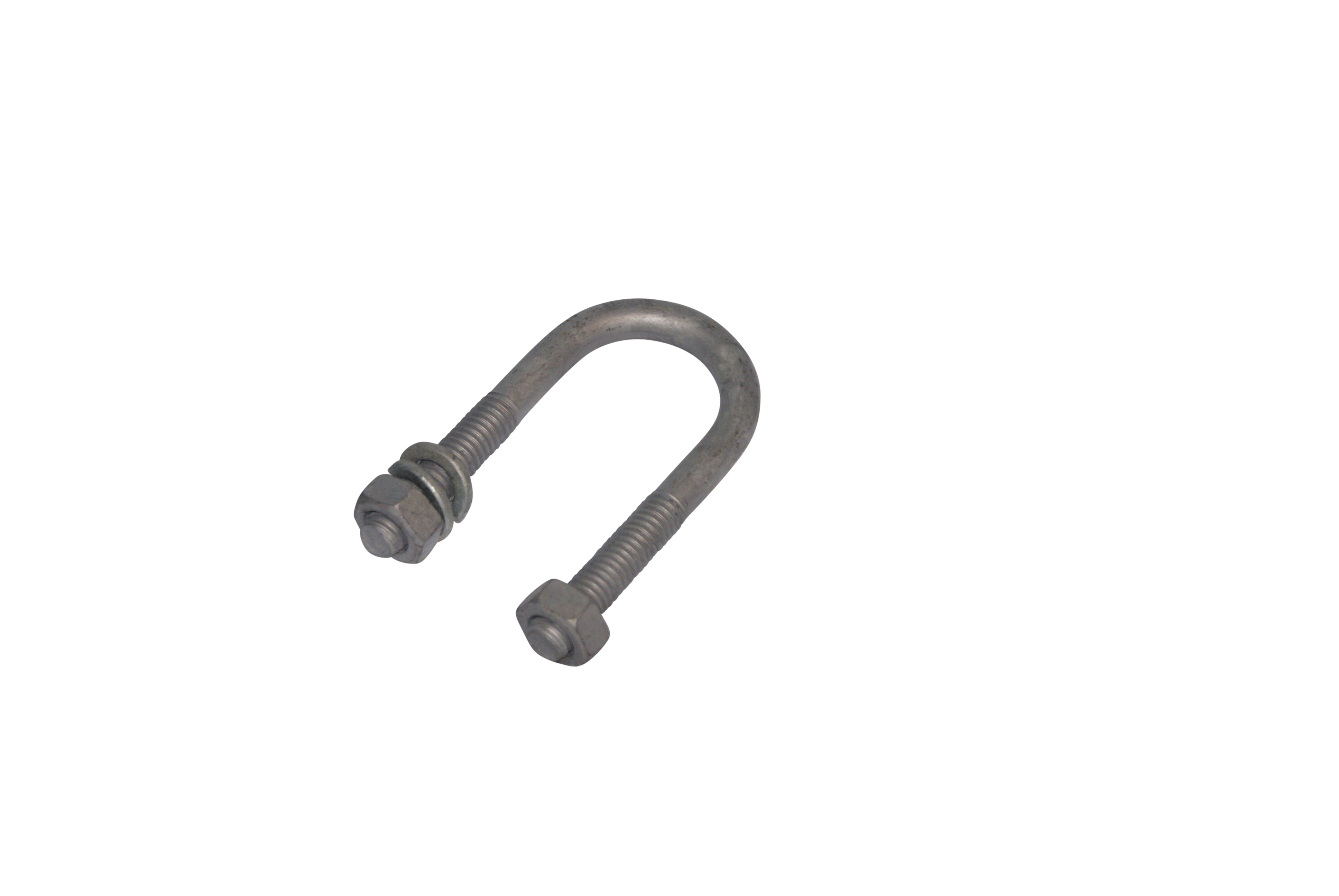 45RND X 4" GALV 1/2" U/BOLT WITH NUTS & WASHERS