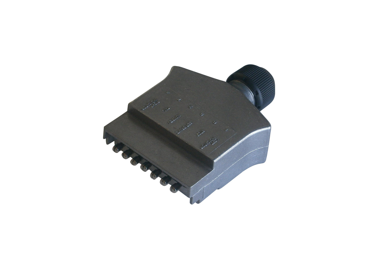 DIE CAST 7 PIN FLAT PLUG