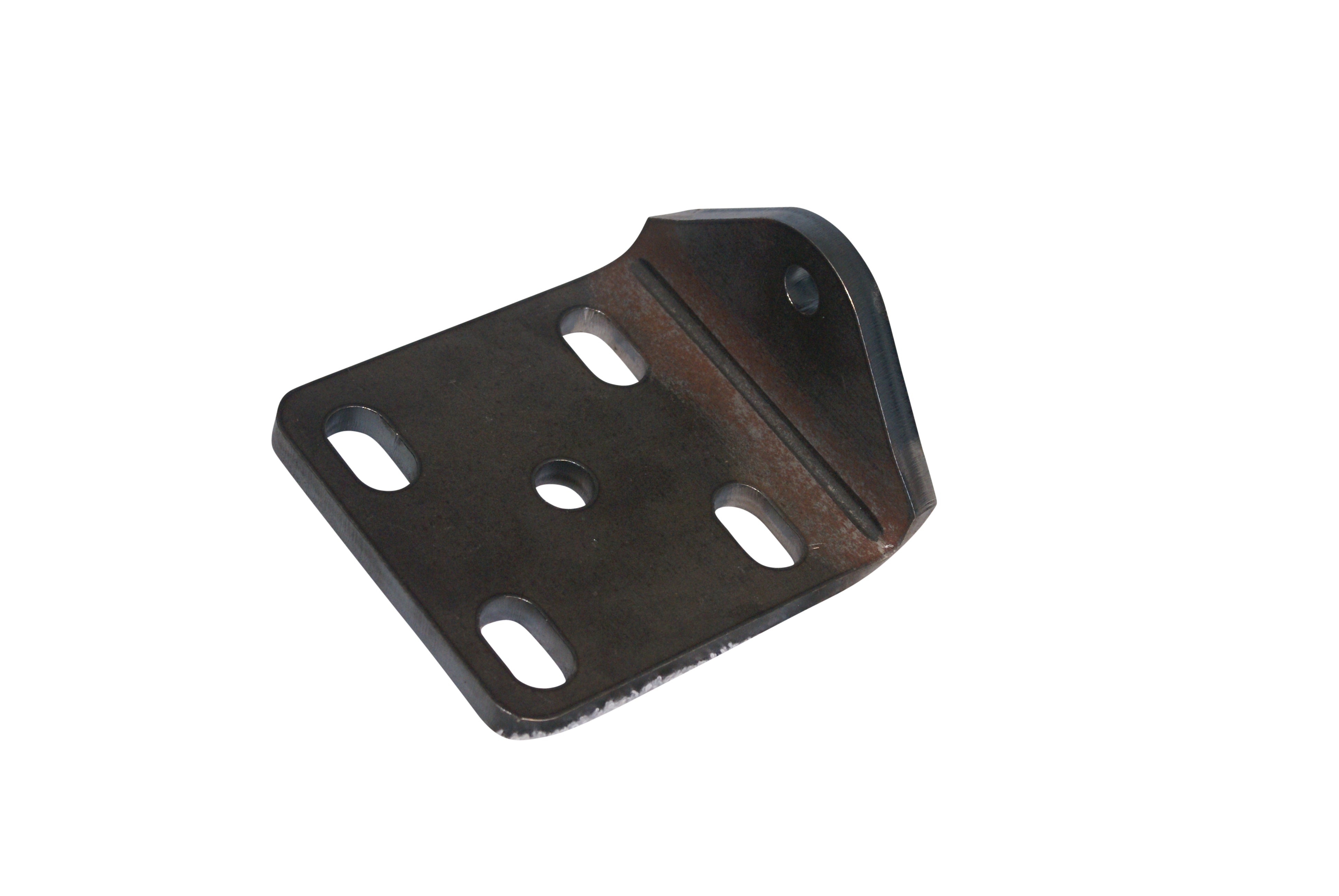 RIGHT HAND FISH PLATE WITH SHOCKY MOUNT - SUIT 1/2" UBOLTS & 45MM WIDE SPRING( SUIT 39MM - 50MM UBOLTS) -- 929FP12R