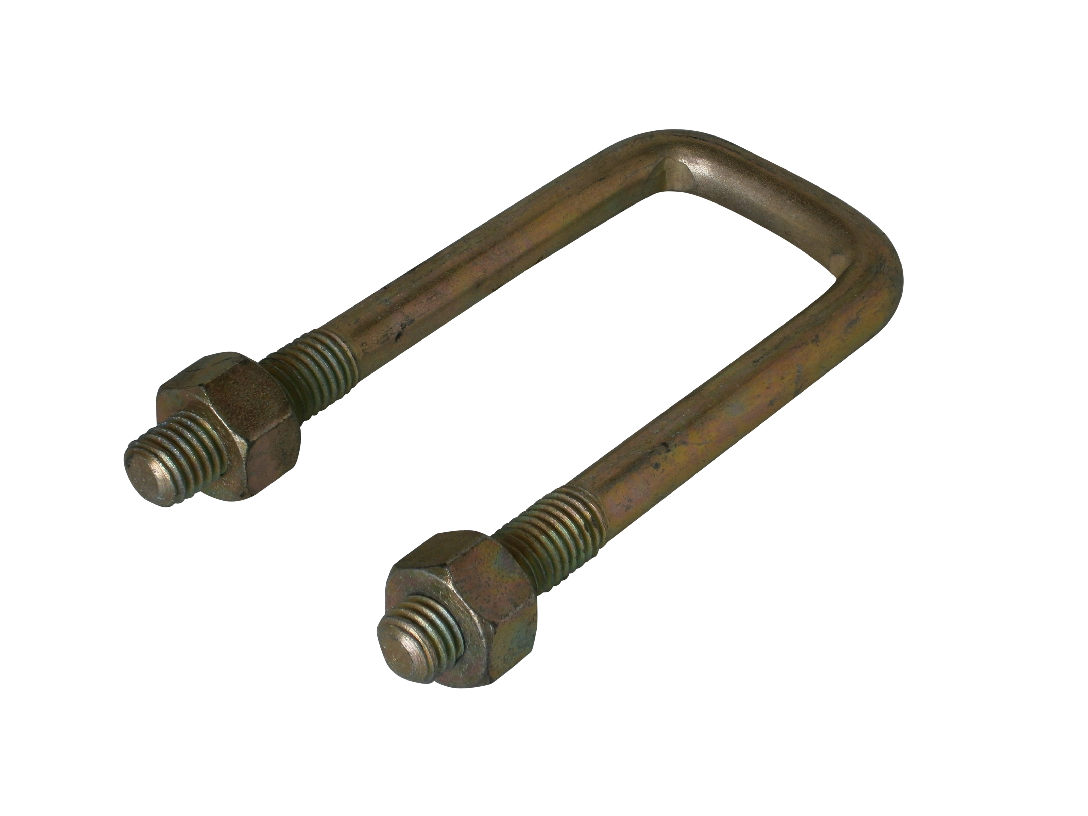 50SQ X 4' ZINC 1/2" U/BOLT WITH NUTS & WASHERS