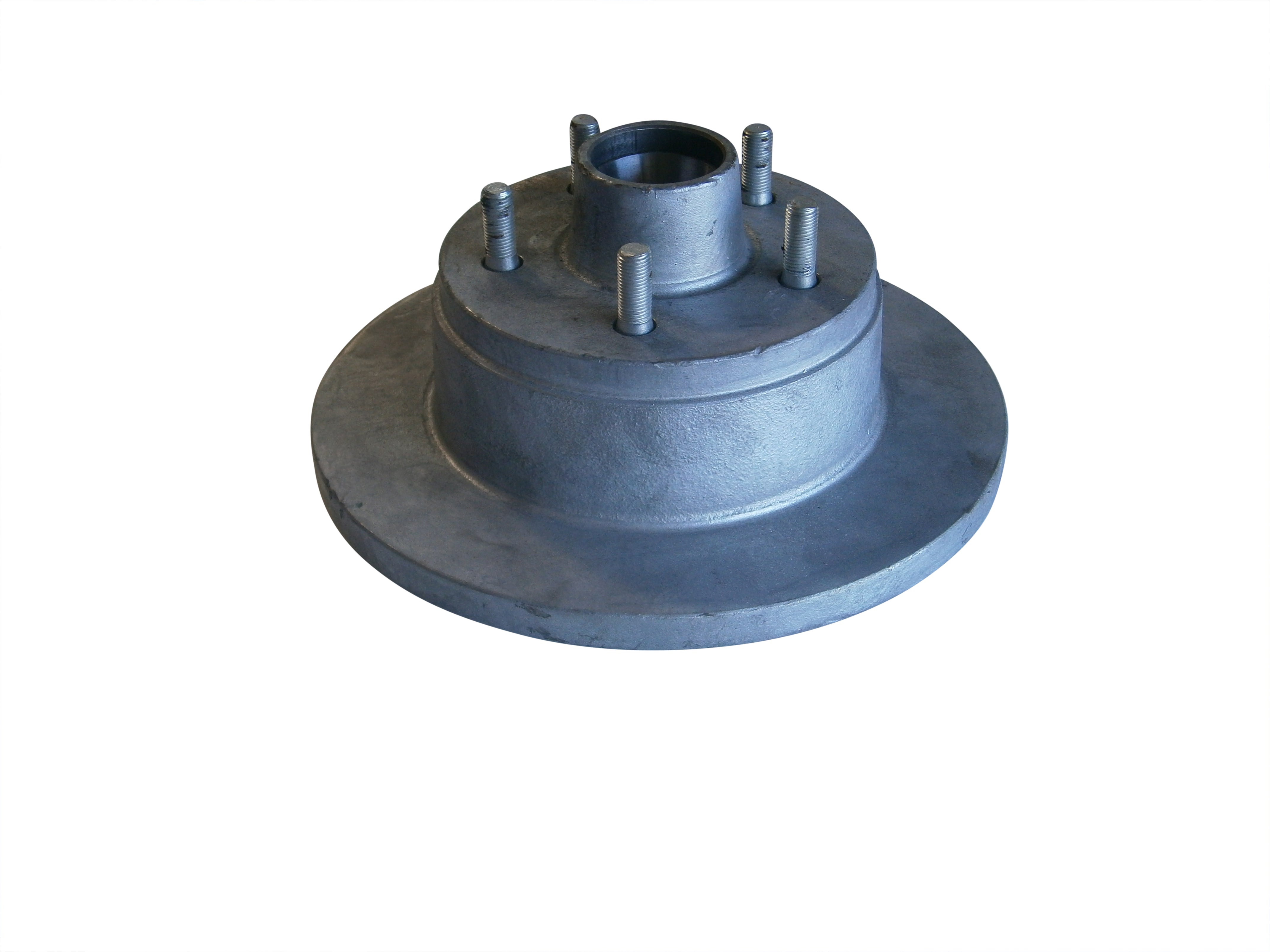 10" GALVANISED DISK HUB ASS HT S/L (CHINESE BEARINGS)