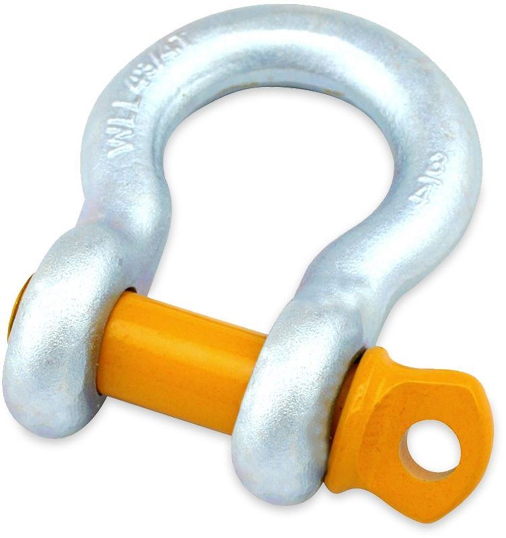 1000KG RATED BOW SHACKLE - GALVANISED