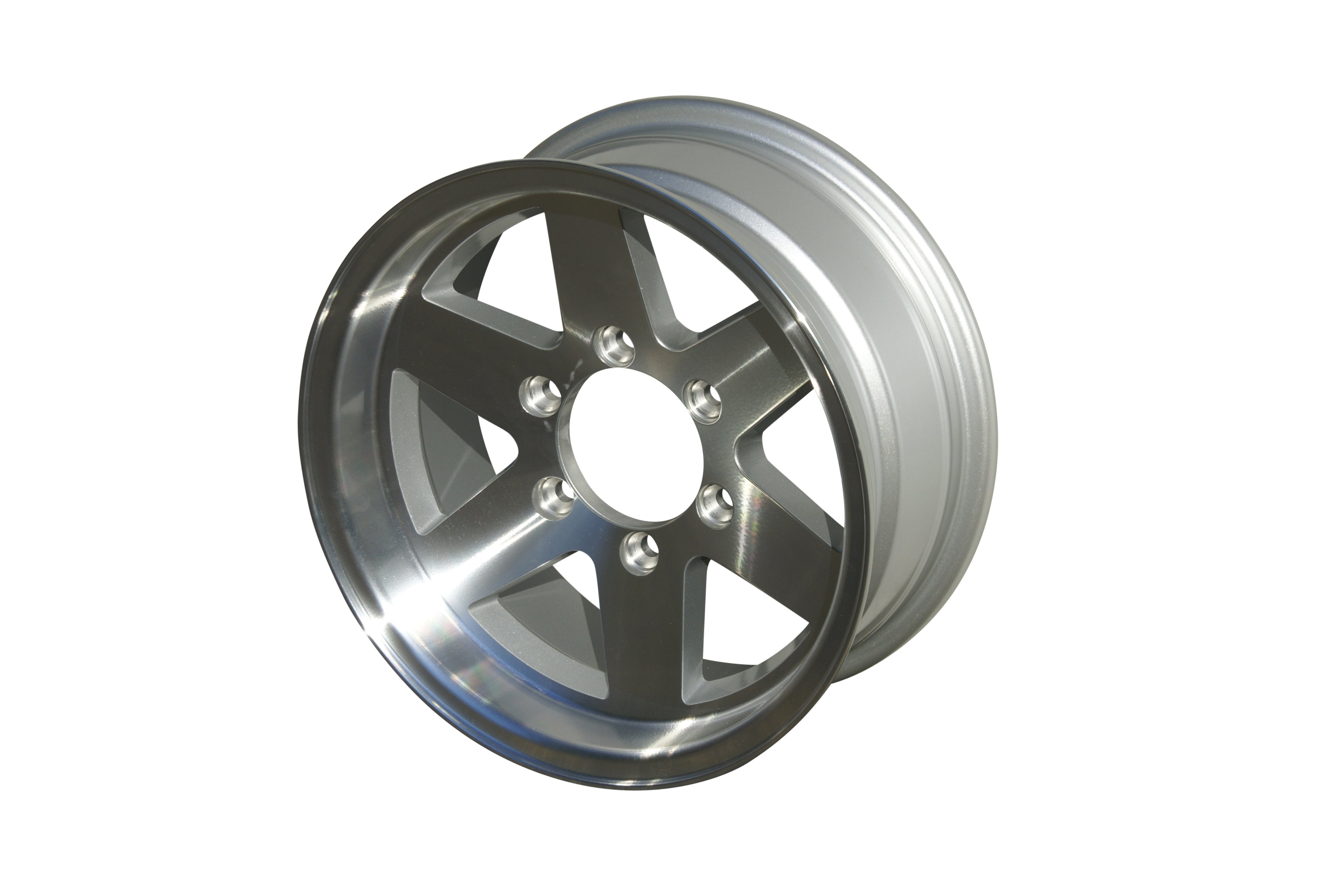 14" KOYA ALLOY RIM ONLY FORD ( RIM RATING 1050KG ) -- NOT TO BE USED WITH PARELLEL AXLES