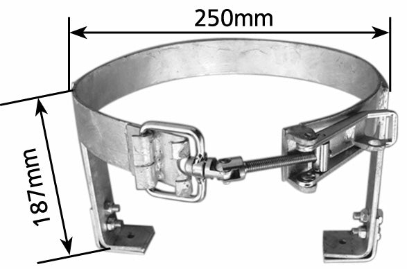 4.5KG ADJUSTABLE LATCH GAS BOTTLE HOLDER