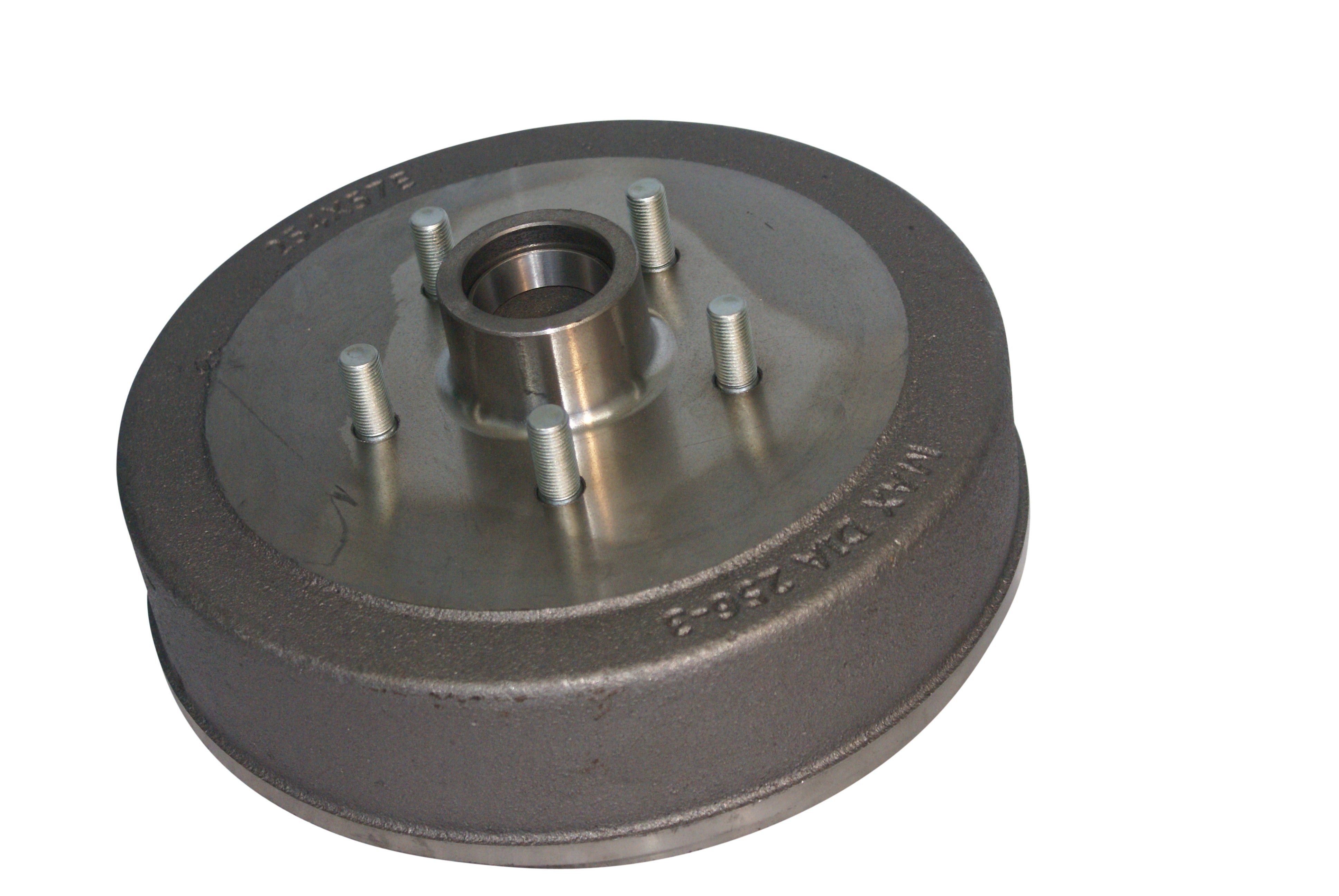 10 X 21/4' HUB DRUM DISC 2 AND AMAROCK ( S/L CASTING - NO BEARINGS) -- ALKO DRUM 5 X 120 ( M14 STUD- 1.5 PITCH )