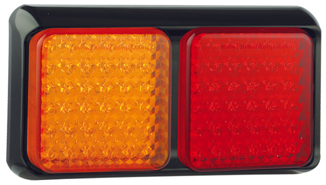 ( 80BARM ) LED STOP/TAIL/INDICATOR 188 X 100 ( CRN 33098 / 33059 )