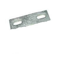 SLOTTED GALVANISED SHACKLE PLATE ( 8MM THICK 100MM X 32MM ) SUIT 1/2" UBOLTS