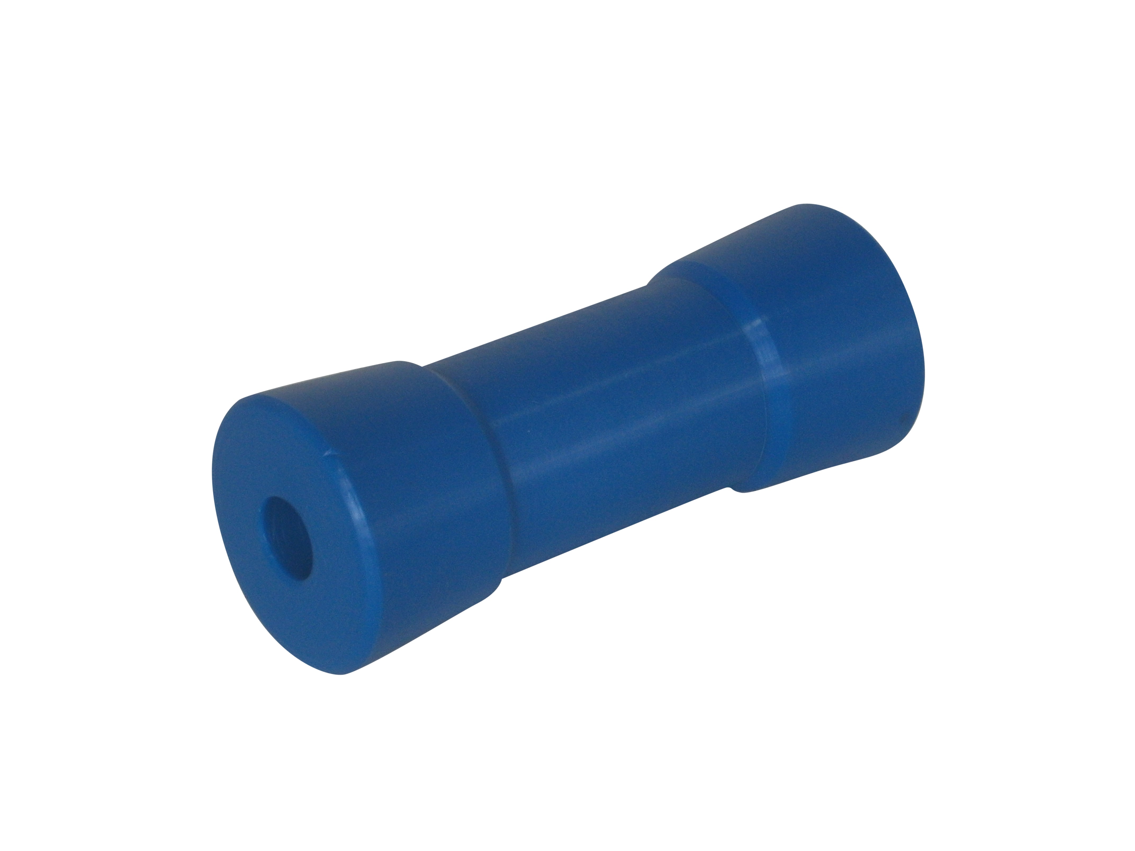 6" BLUE TEFLON BROOKER STYLE KEEL ROLLER - 16MM
