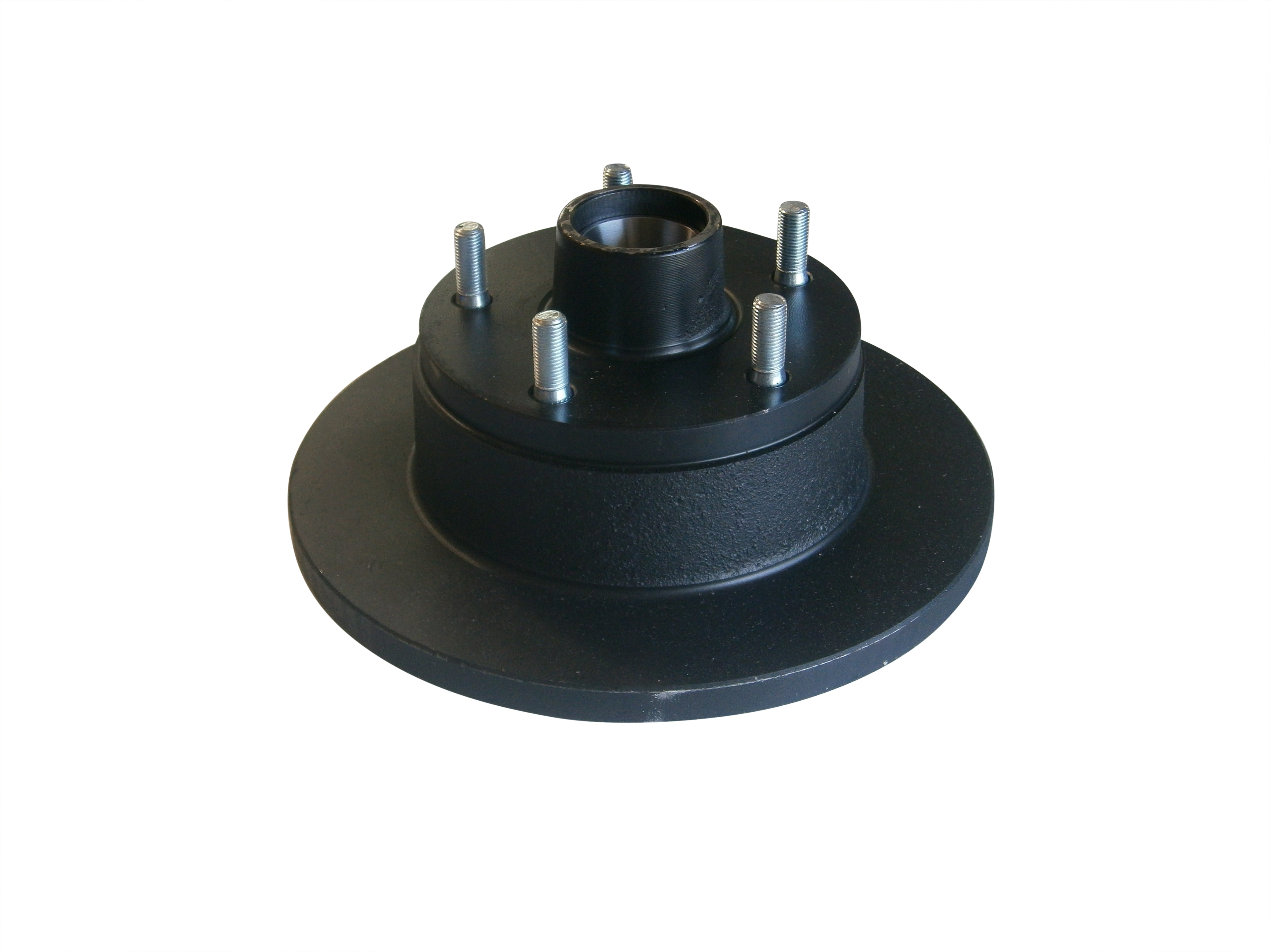 5/8 DISC HUB ASSEMBLY 10" HQ {LM} - WITH CHINESE BEARINGS