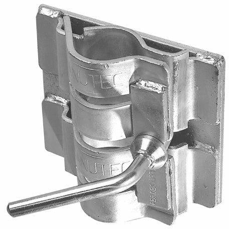 DOUBLE CLAMP BRACKET - WITH WELD ON STEEL PLATE