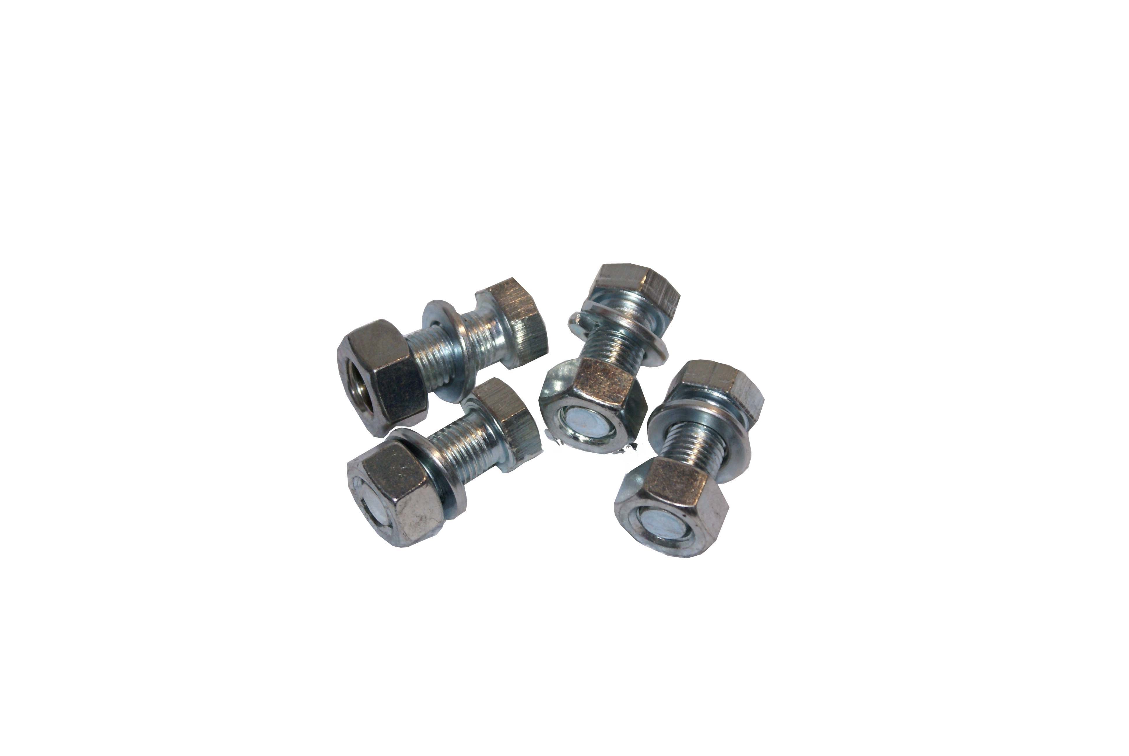 HIGH TENSILE BOLT WASHER & NUT KIT TO SUIT MECHANICAL BACKING PLATE (7/16 - USE UNC ZINC BOLT & NUT)