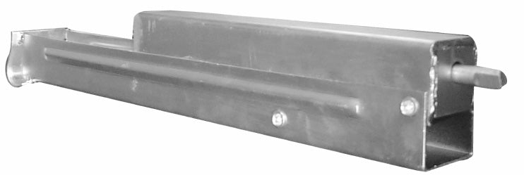 21" FRONT JACK SINGLE LEG ONLY ( ALFP5 ) NO WHEEL / SLOTTED HANDLE FITTING