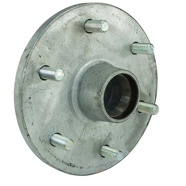 GALVANISED L/CRUISER 6 STUD LAZY HUB COMPLETE WITH L/M BEARING - CHINESE BEARINGS