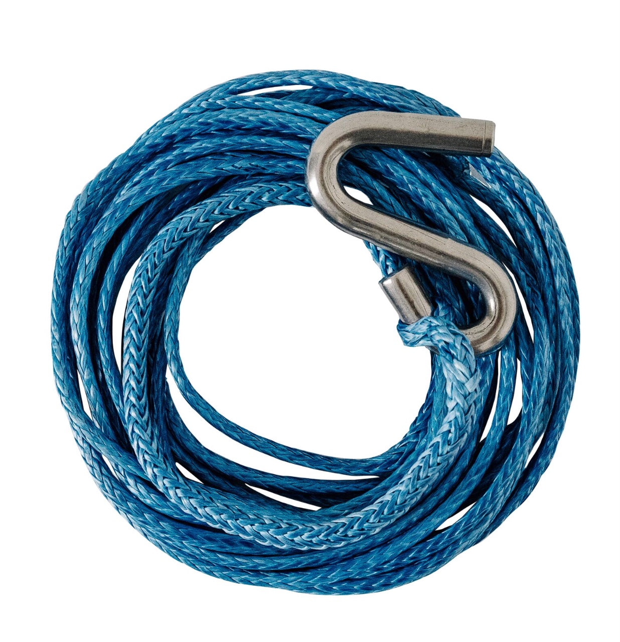 6MTR X 4MM WINCH ROPE -- WITH S-HOOK - SUIT 550KG WINCH ( AR6MX4MMSHK )