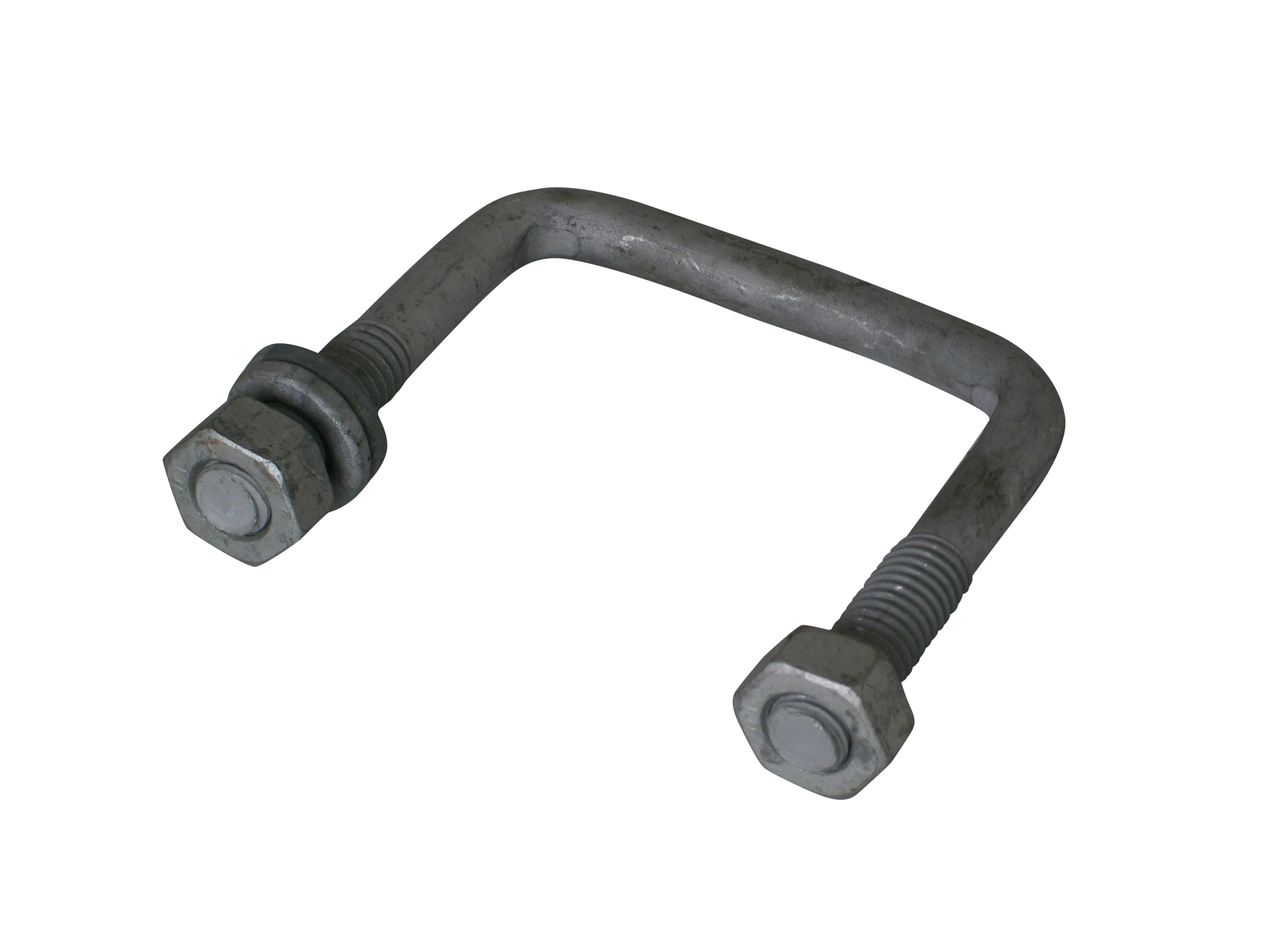 100SQ X 3" GALV 1/2" U/BOLT WITH NUTS & WASHERS