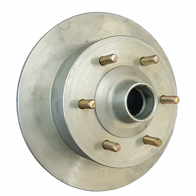 12" GALV DISK 6 STUD L/CRUISER S/L ( CHINESE BEARINGS )