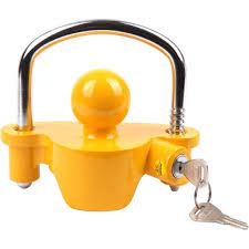CAST COUPLING BALL LOCK (YELLOW)
