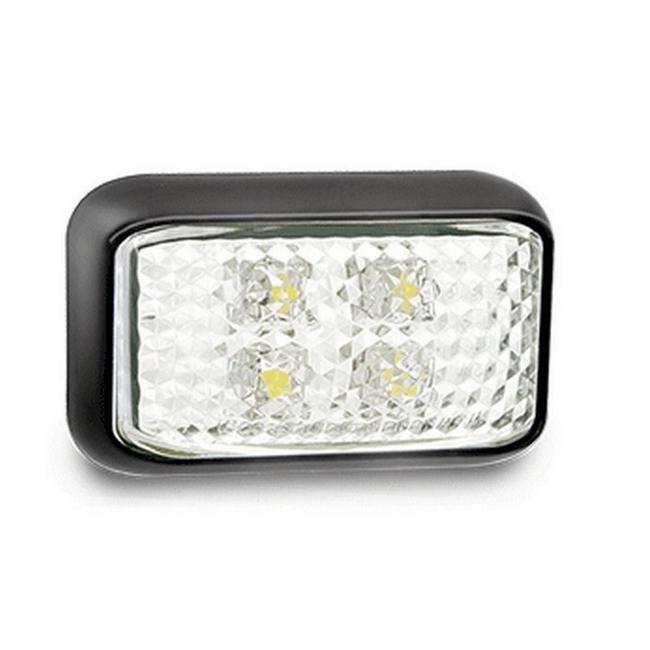 ( 35WM ) LED CLEARENCE LIGHT WHITE - 4LED        (CTA-060076 )