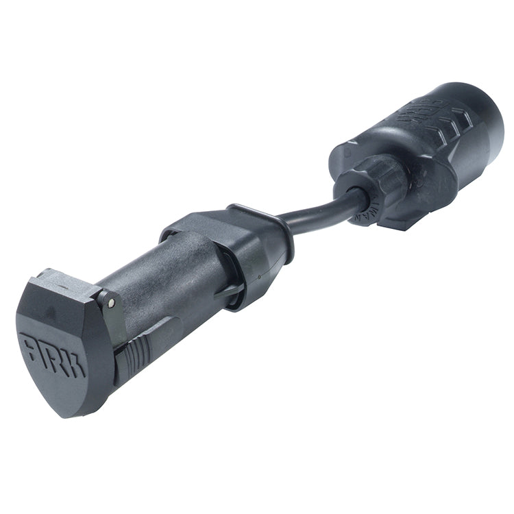 7 PIN SML RND ON CAR TO 7 PIN VIC ON TRAILER ( ARK = 7S27LP )