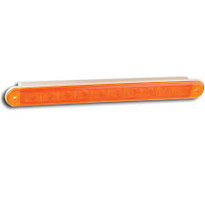 ( 235A12) - 12V 235 AMBER - 235MM 10LED