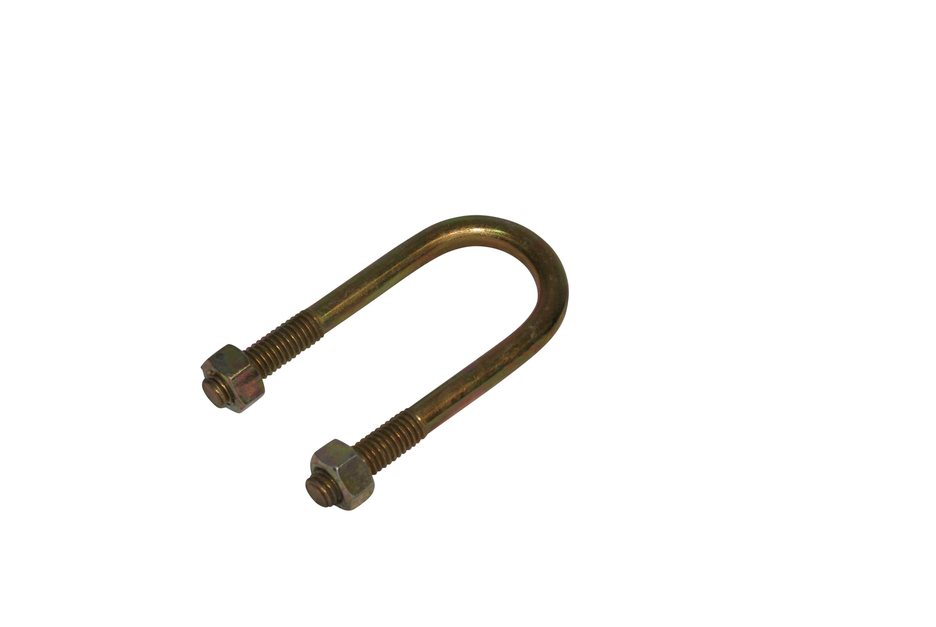 39RND X 4" ZINC PLATED U/BOLT WITH NUT & WASHER