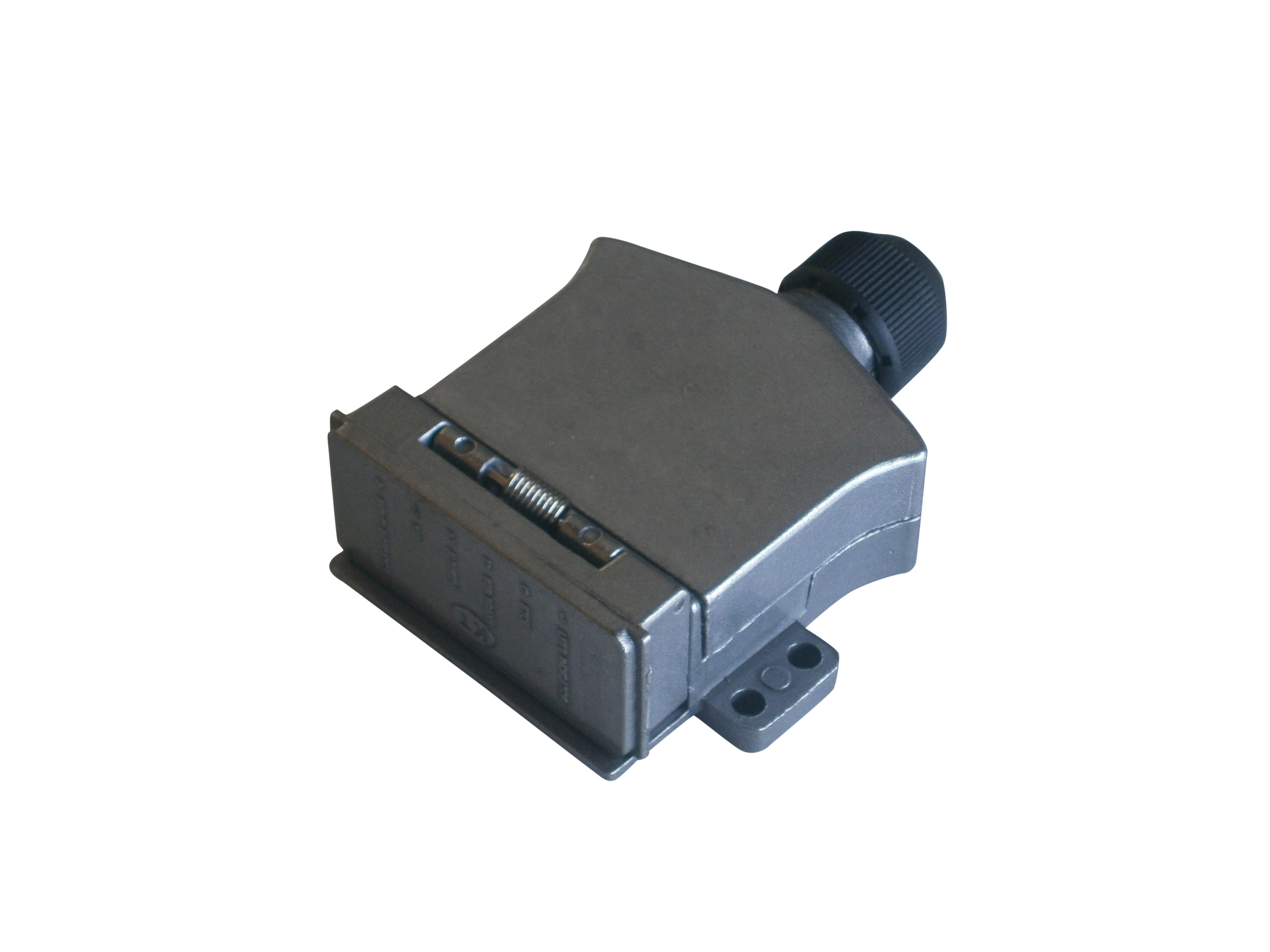 7 PIN DIE CAST FLAT METAL SOCKET ( KT743M )