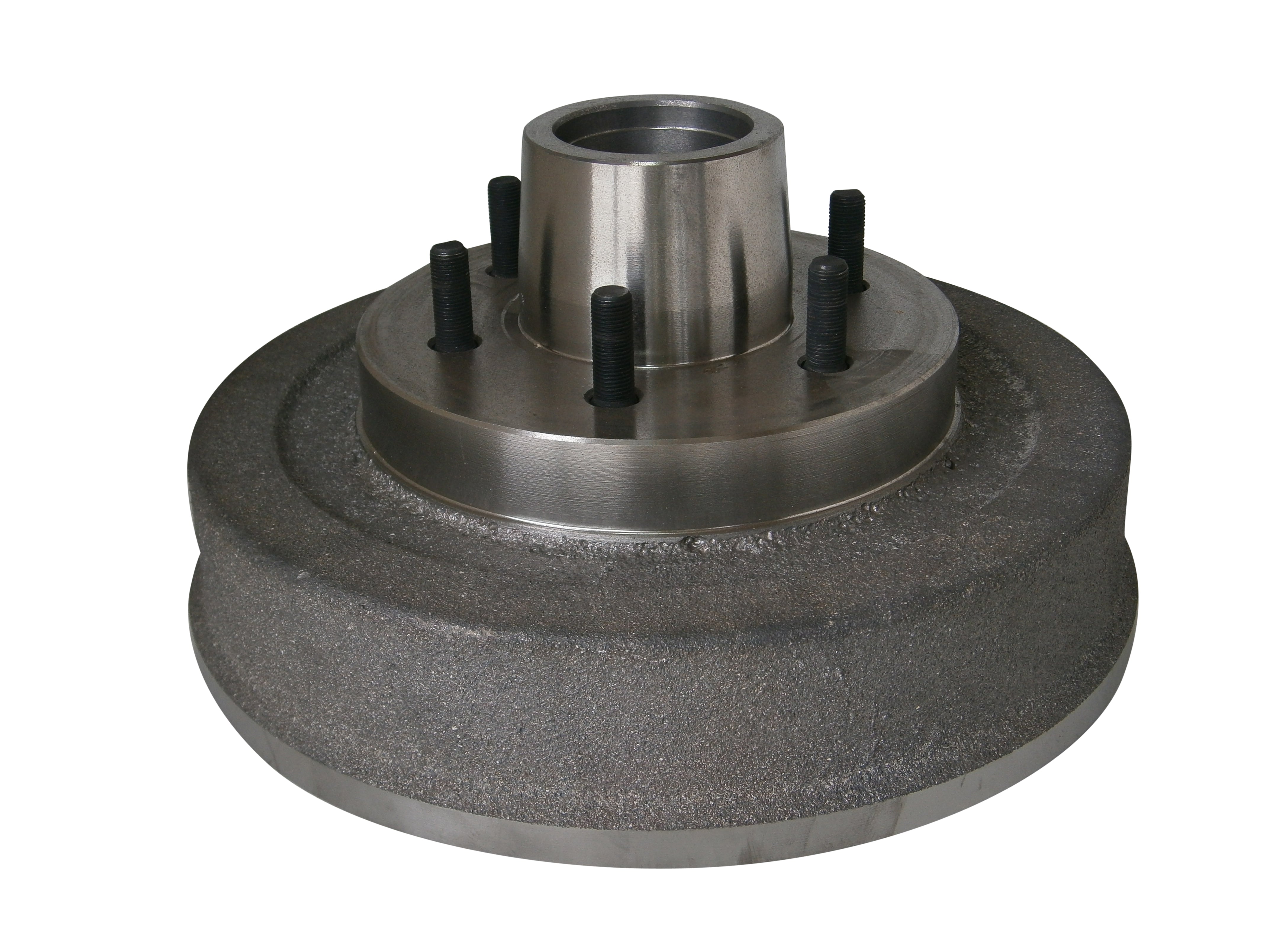 3000KG PARALLEL 12" HUB DRUM LC 6 STUD 1/2" STUDS  NO BEARINGS ( SUITS 25590 BEARINGS )