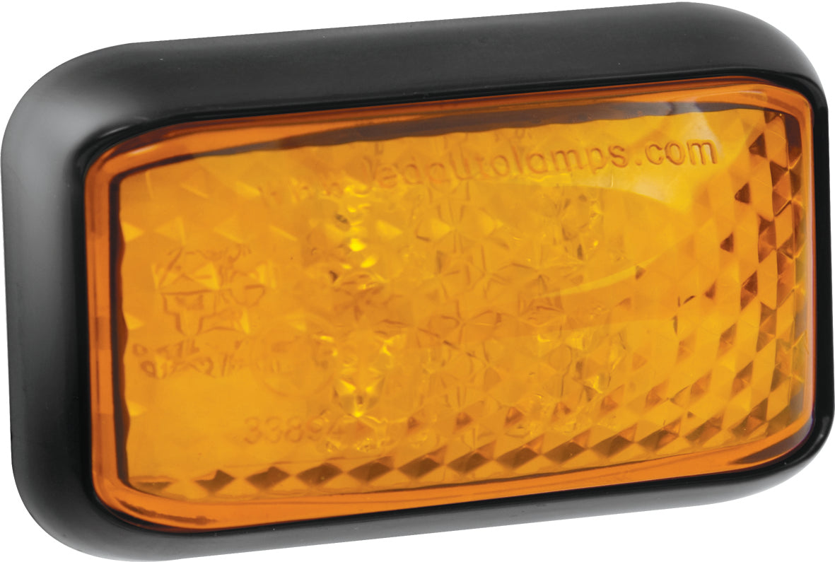 ( 58AMB ) AMBER CLEARANCE LIGHTS ( 12 / 24V ) - 2LED (CTA-060030)