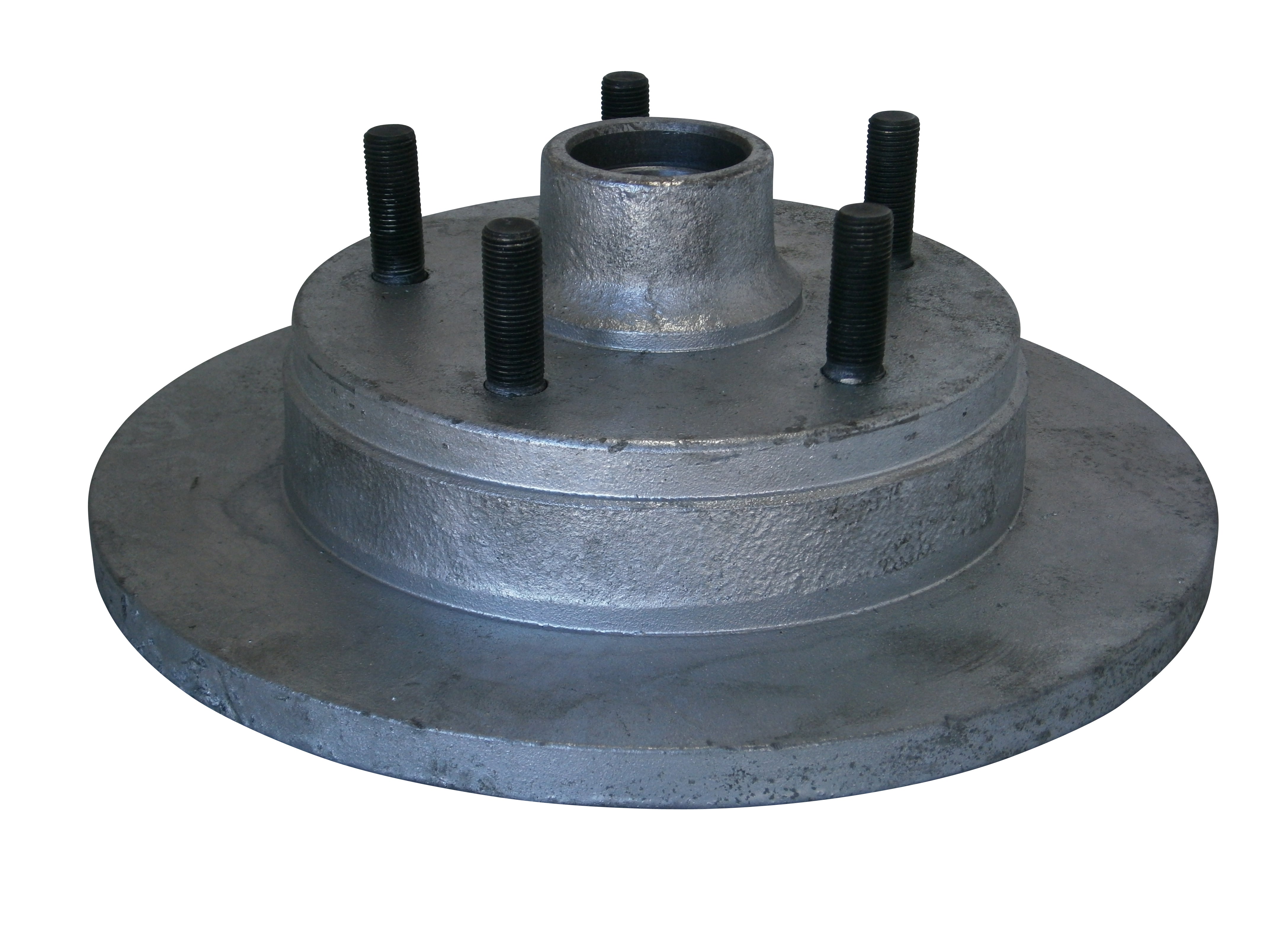 12" GALV DISK 5 STUD L/CRUISER S/L [ NO BEARINGS ]