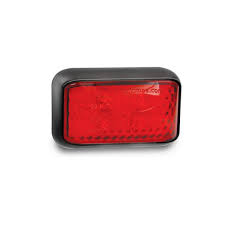 ( 35RM ) LED CLEARENCE LIGHT RED - 4LED  (CTA-060077)