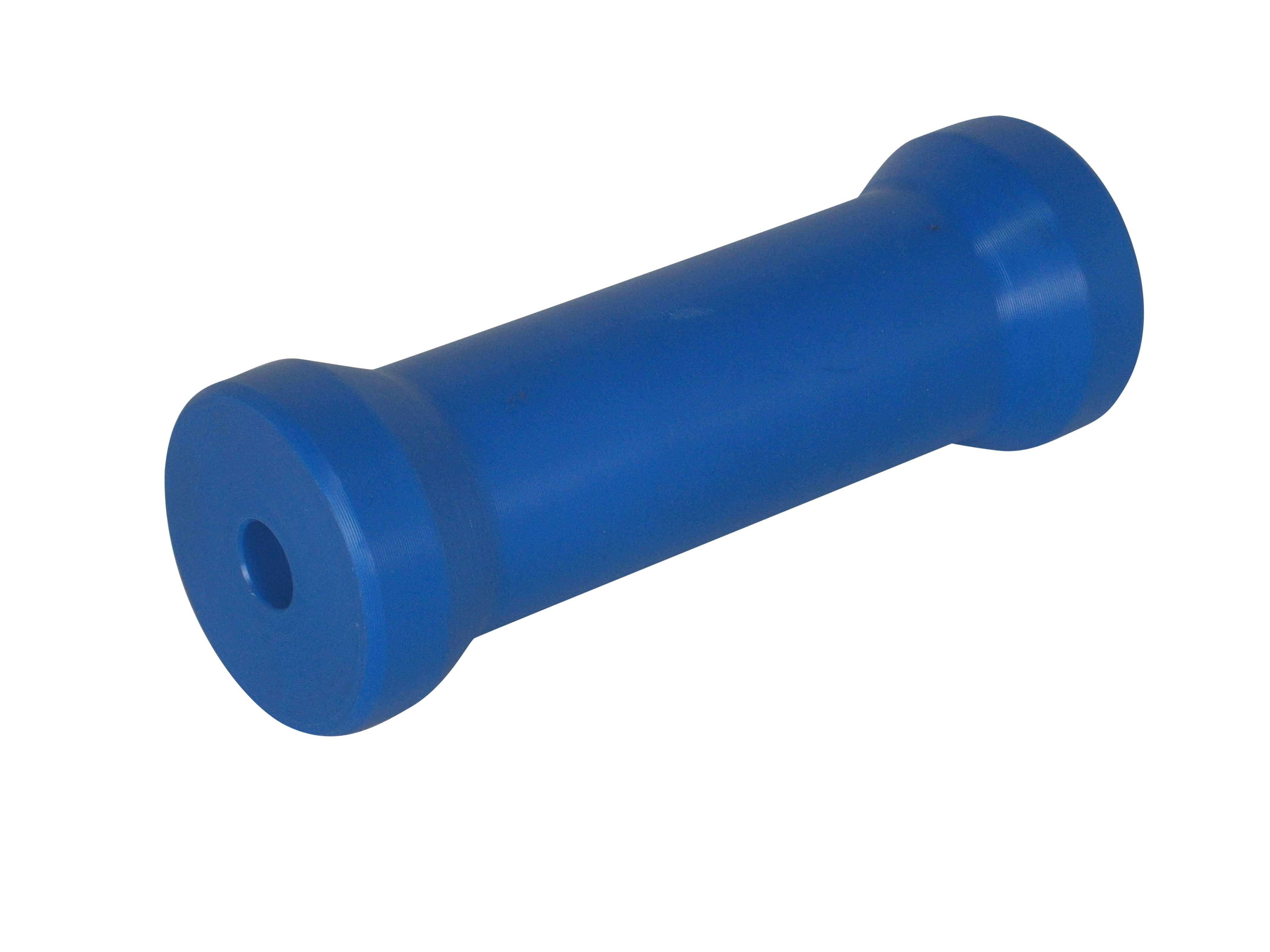 8" BLUE TEFLON KEEL ROLLER - 16MM