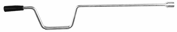 REPLACEMENT PRESTON / HEX STYLE HANDLE ( SUIT MANUTEC 4611A / B / C / E & ALQR STABLISER LEGS - BLACK PLASTIC HANDLE )