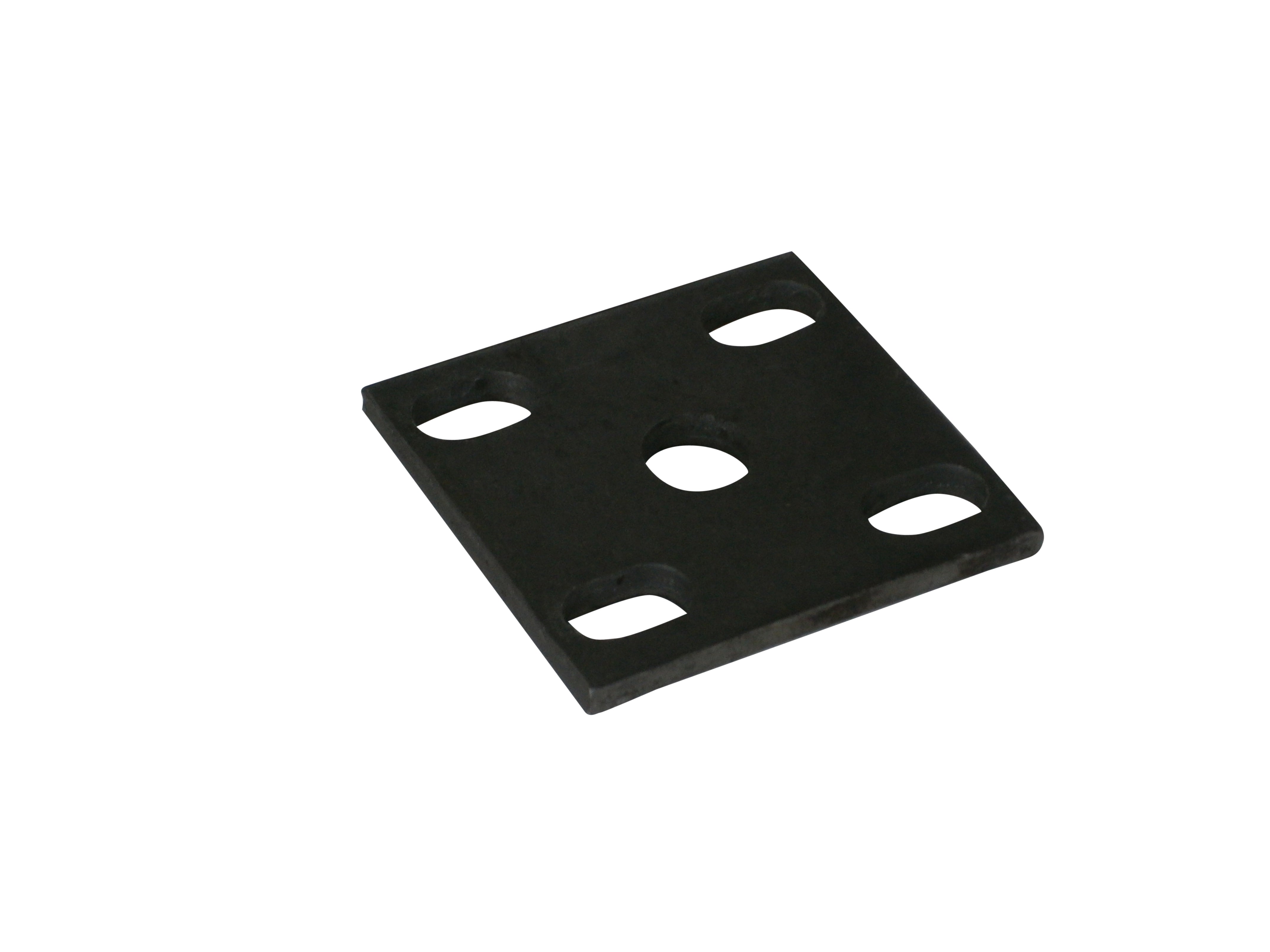 100 X 100 10 mm FISH PLATE SUIT 5/8 U/BOLT & 45 AXLE ( 60mm wide spring )
